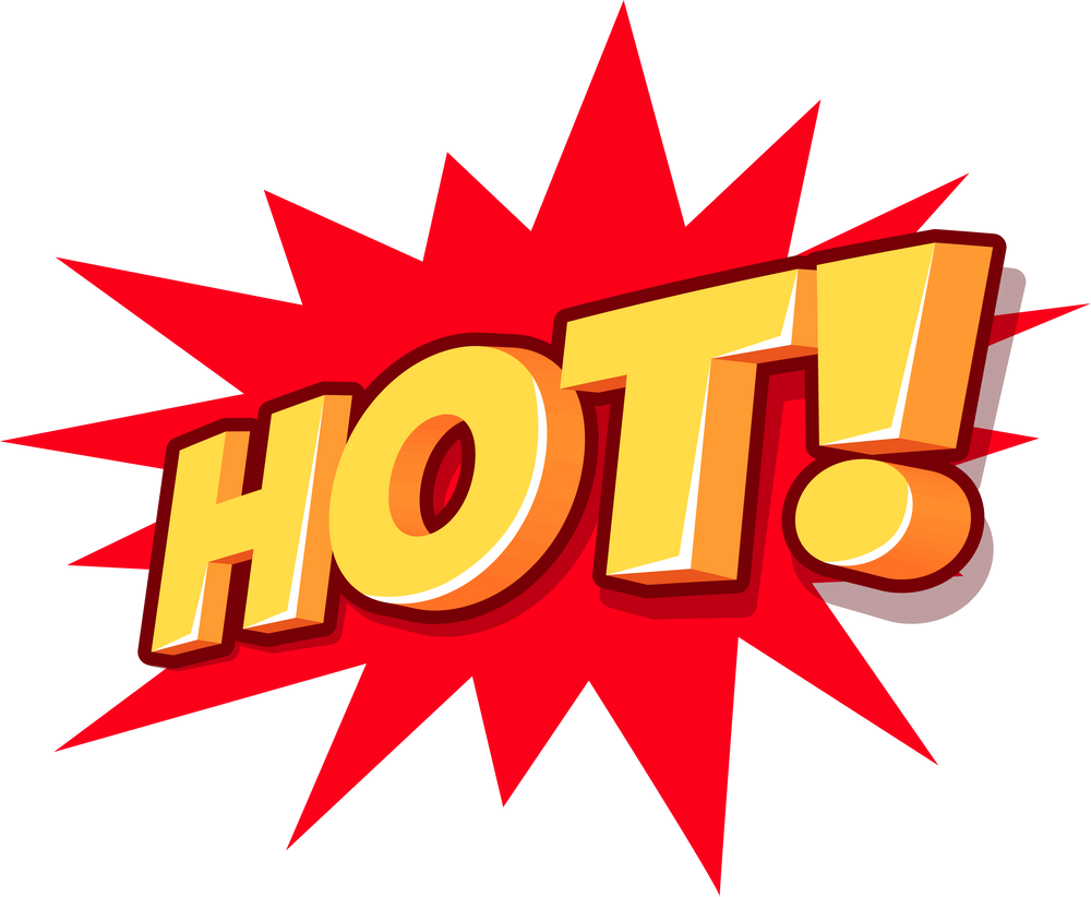 Exploding Hot 3D Text 